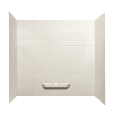 Kayla Acrylic Bathtub Shower Wall