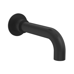 "Round modern tub spout without diverter 1 / 2""F"