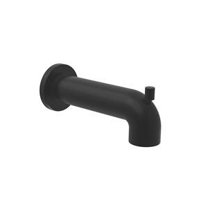 "7"" round tub spout with diverter"