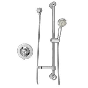 Complete pressure balanced shower kit