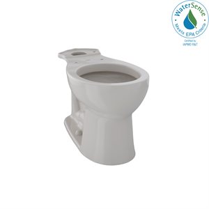 TOTO® Entrada™ Universal Height Round Toilet Bowl, Sedona Beige - C243EF#12