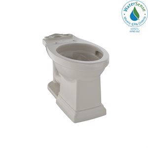 TOTO® Promenade® II Universal Height Toilet Bowl with CEFIONTECT, Bone - C404CUFG#03