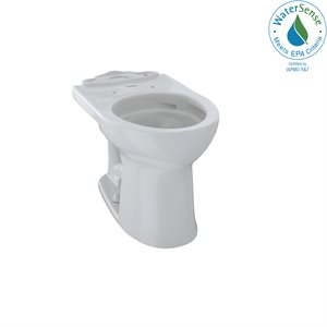 TOTO® Drake® II Universal Height Round Toilet Bowl with CEFIONTECT, Colonial White - C453CUFG#11