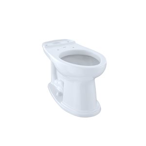 TOTO® Dartmouth® and Whitney® Universal Height Elongated Toilet Bowl, Cotton White - C754EF#01