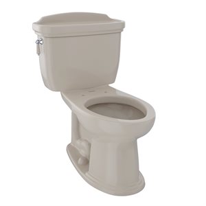 TOTO® Dartmouth® Two-Piece Elongated 1.6 GPF Universal Height Toilet, Bone - CST754SF#03