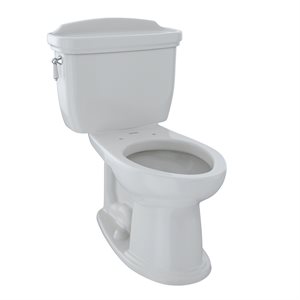 TOTO® Dartmouth® Two-Piece Elongated 1.6 GPF Universal Height Toilet, Colonial White - CST754SF#11