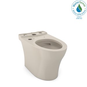 TOTO® Aquia® IV Elongated Universal Height Skirted Toilet Bowl with CEFIONTECT®, WASHLET®+ Ready, Bone - CT446CUFGT40#03