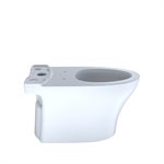 TOTO Aquia IV Elongated Skirted Toilet Bowl with CEFIONTECT, Cotton White - CT446CUG#01