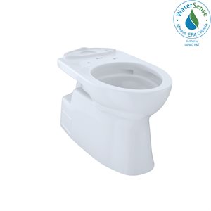 TOTO® Vespin® II Universal Height Elongated Skirted Toilet Bowl with CEFIONTECT, Cotton White - CT474CUFG#01
