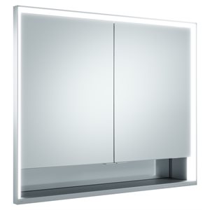 36" Mirror cabinet | aluminum