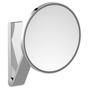 Miroir cosmétique | chrome noir brossé