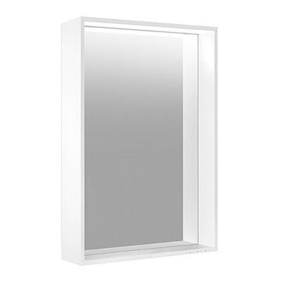 Miroir lumineux 26" | aluminium