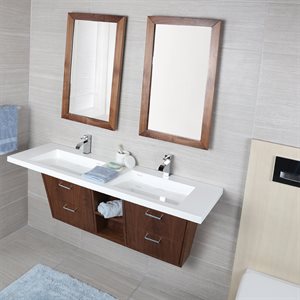 Libera Bathroom Sink Gloss White