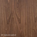 Luce Storage Cabinet Natural Walnut