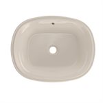 TOTO® Maris™ 20-5 / 16" x 15-9 / 16" Oval Undermount Bathroom Sink with CEFIONTECT, Sedona Beige - LT481G#12