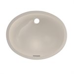 TOTO® Dantesca® Oval Undermount Bathroom Sink with CEFIONTECT, Sedona Beige - LT597G#12