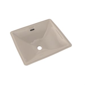 TOTO® Legato® Rectangular Undermount Bathroom Sink with CEFIONTECT, Bone - LT624G#03