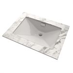 TOTO® Lloyd® Rectangular Undermount Bathroom Sink, Colonial White - LT931#11