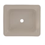 Lavabo de salle de bain rectangulaire à encastrer TOTO® Guinevere® avec CEFIONTECT, os - LT973G#03
