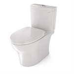 TOTO Aquia IV 1G WASHLET+ Two-Piece Elongated Dual Flush 1.0 and 0.8 GPF Toilet with CEFIONTECT, Colonial White - MS446124CUMG#11