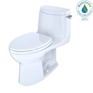 TOTO® UltraMax® II 1G® One-Piece Elongated 1.0 GPF Universal Height Toilet with CEFIONTECT and Right-Hand Trip Lever