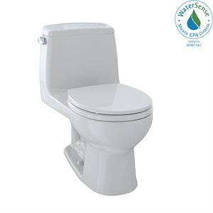 TOTO® Eco UltraMax® Cuvette Ronde Monobloc 1,28 GPF Toilette, Blanc Colonial - MS853113E#11
