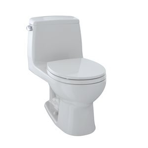 TOTO® Ultimate® One-Piece Round Bowl 1.6 GPF Toilet, Colonial White - MS853113#11