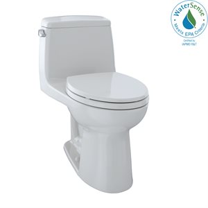 TOTO® Eco UltraMax® Toilette monocoque allongée 1,28 GPF, blanc colonial - MS854114E#11