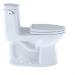 TOTO® Eco UltraMax® One-Piece Elongated 1.28 GPF Toilet, Colonial White - MS854114E#11