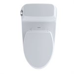 Toilette monocoque allongée TOTO® UltraMax® 1,6 GPF conforme ADA, blanc colonial - MS854114SL#11