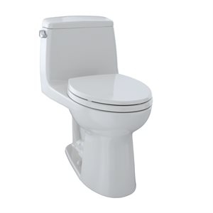 TOTO® Ultimate® One-Piece Elongated 1.6 GPF Toilet, Colonial White - MS854114#11