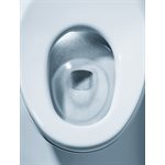 TOTO® NEOREST® NX1 Toilette à double chasse 1,0 ou 0,8 GPF avec siège de bidet intégré et EWATER+®, coton blanc - MS900CUMFG#01