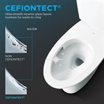 TOTO® WASHLET®+ Nexus® One-Piece Elongated 1.28 GPF Toilet with S550e Bidet Seat, Cotton White - MW6423056CEFG#01
