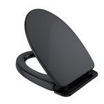 TOTO SoftClose Non Slamming, Slow Close Elongated Toilet Seat and Lid, Ebony - SS124#51