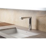 TOTO® Libella® M ECOPOWER® 0.35 GPM Electronic Touchless Sensor Bathroom Faucet with Mixing Valve, Polished Chrome - TEL1B3-D20EM#CP