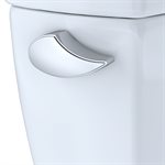 Levier de déclenchement de rechange TOTO® pour modèles de toilettes sélectionnés, chrome poli - THU004#CP