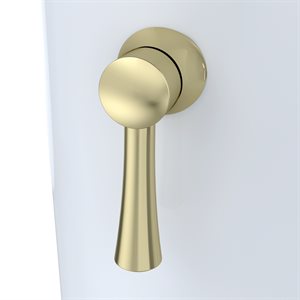 TRIP LEVER - POLISHED BRASS For NEXUS TOILET