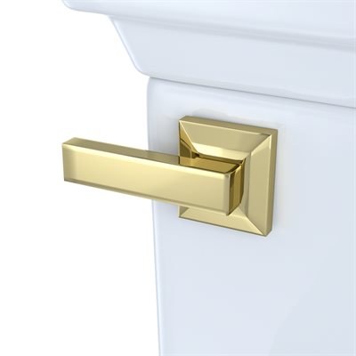 TRIP LEVER - POLISHED BRASS FOR LLOYD TOILET