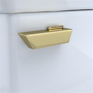 TRIP LEVER - POLISHED BRASS For SOIREE TOILET TANK