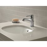 Robinet de lavabo de salle de bain TOTO® Keane™ à poignée unique 1,5 GPM, nickel brossé - TL211SD#BN