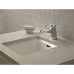 Robinet de lavabo de salle de bain TOTO® Connelly® à poignée unique 1,2 GPM, nickel brossé - TL221SD12#BN