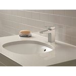 Robinet de lavabo de salle de bain TOTO® Oberon™ F à une poignée 1,2 GPM, chrome poli - TL370SD12#CP
