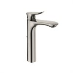 TOTO® GO 1.2 GPM Single Handle Vessel Bathroom Sink Faucet with COMFORT GLIDE™ Technology, Polished Nickel - TLG01307U#PN