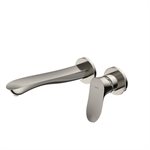 TOTO® GO 1.2 GPM Wall-Mount Single-Handle L Bathroom Faucet with COMFORT GLIDE™ Technology, Polished Nickel - TLG01311U#PN