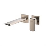 TOTO® GR 1.2 GPM Wall-Mount Single-Handle Bathroom Faucet with COMFORT GLIDE™ Technology, Brushed Nickel - TLG02311U#BN