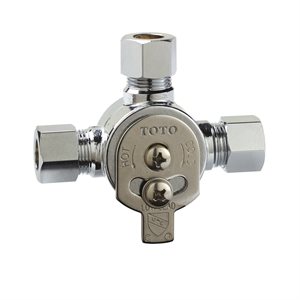 Manual Mixing Valve for EcoPower Faucets, Polished Chrome